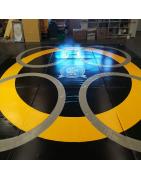TAPIS DE LUCHA PLEGABLE